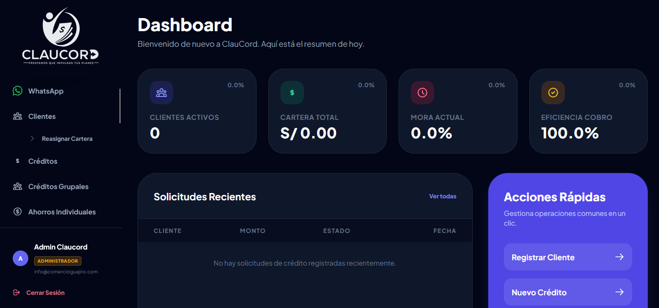 Core Financiero ClauCord